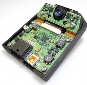 Fig. 4:Demonstrator for driver state monitoring from Kostal on the basis of the image sensor REAL3