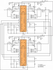 Figure 1: A single-output, 4-phase (1.0V/120A) converter