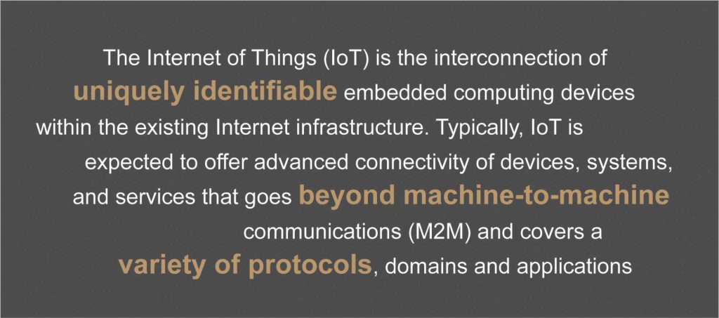 Figure 1 – IoT Defined