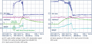 Figure 7. IGBT short-circuit detection.