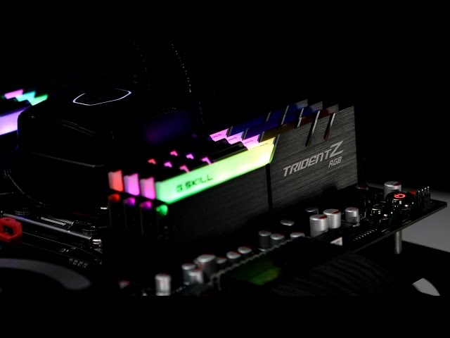 G.Skill introduces RGB lit Trident Z RGB Series memory sticks - ELE Times