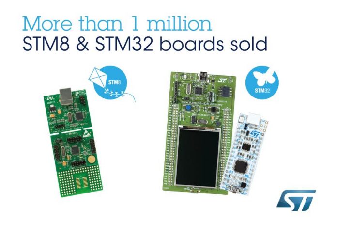 STM8 STM32 microcontrollers