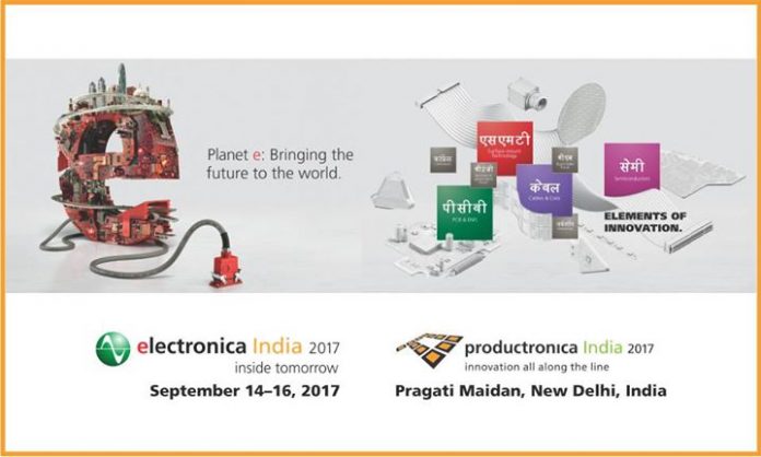 electronica india productronica india 2017