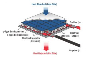 Schematic of a TEM module