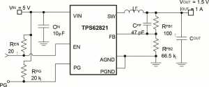 Point-of-Load DC/DC Converter Schematic