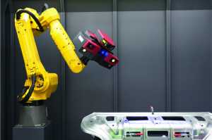 Robotic arm with 3D scanner