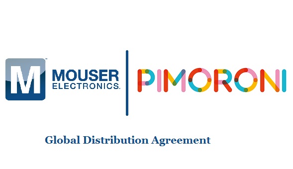 Mouser Electronics and Pimoroni Sign Global Distribution Agreement