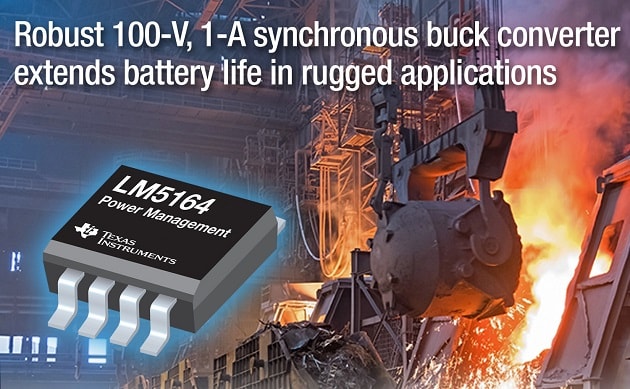 Synchronous buck converter enables efficiency and simplifies power-supply design