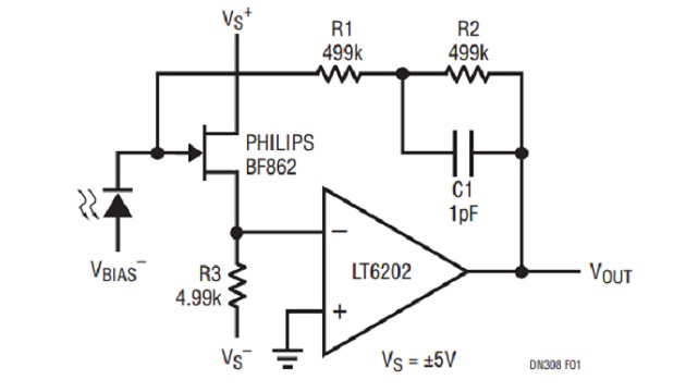 LTC6268-10 4GHZ Rail-to-rail Output Inverting High-speed Amplifier 