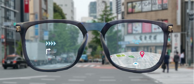 Augmented-Reality Smart Glasses