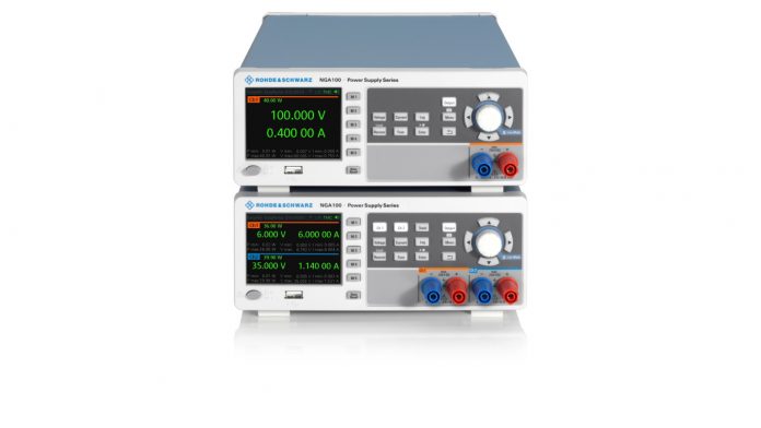 New R&S NGA100 brings linear accuracy to the basic Power Supply Class