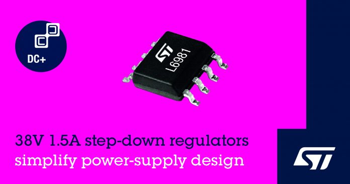 Integrated 1.5A Synchronous Regulators from STMicroelectronics Simplify High-Efficiency Power Conversion
