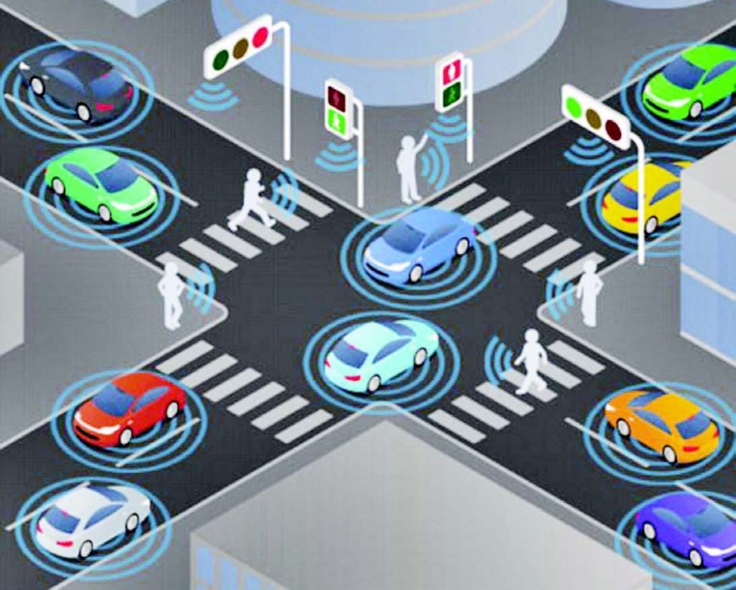 iot based smart traffic light control system