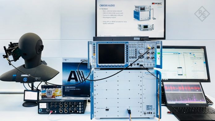 Rohde & Schwarz and HEAD acoustics demonstrate test solution for 5G Voice Over NR (VoNR) Voice Service