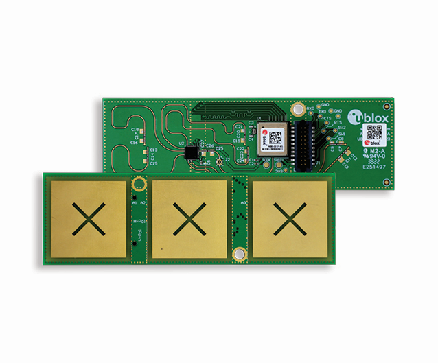 u-blox Announces the Smallest Bluetooth Angle-of-Arrival (AoA) Antenna Board