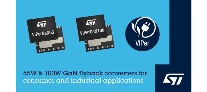 100W and 65W VIPerGaN converters