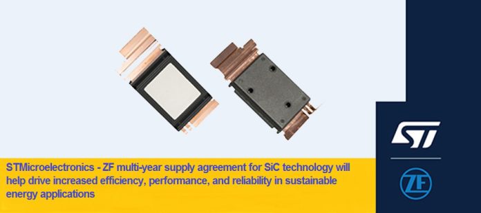 STMicroelectronics - ZF multi-year supply agreement