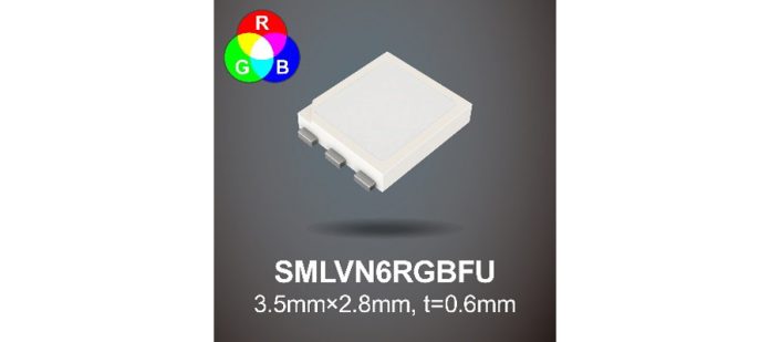 New RGB Chip LED for Automotive Interiors Minimizes Color Variations due to Color Mixing
