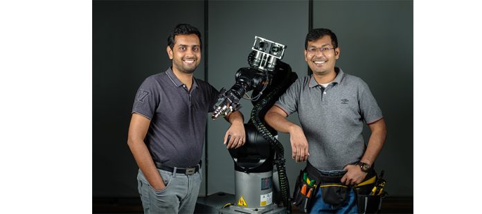 Nikhil Ramaswamy, Co-Founder & CEO and Gokul NA, Founder - Design, Product and Brand at CynLr Technology