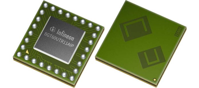 XENSIV 60 GHz radar sensor