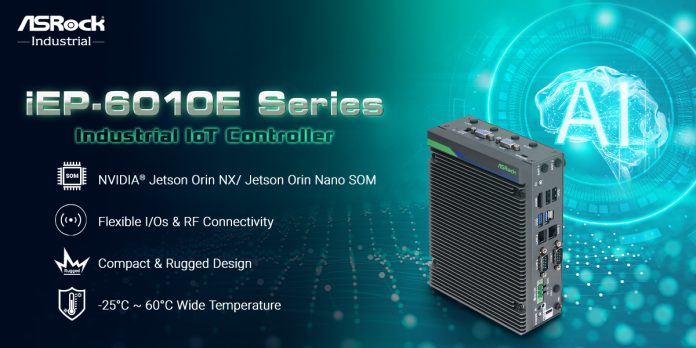 iEP-6010E Series Industrial IoT Controller with NVIDIA® Jetson Orin NX J...