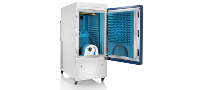 R&S ATS1800C CATR based test chamber can be used for characterizing active antenna arrays