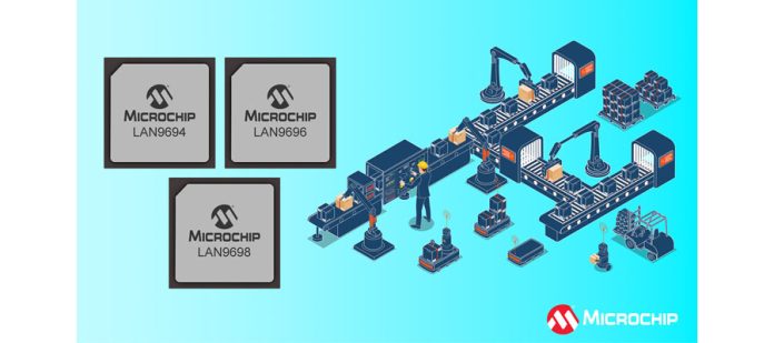 Ethernet Switches Features Time Sensitive Networking and Scalable Port Bandwidths