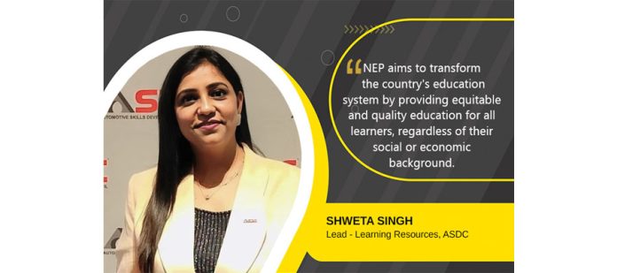 Shweta Singh- Lead - Learning Resources- ASDC