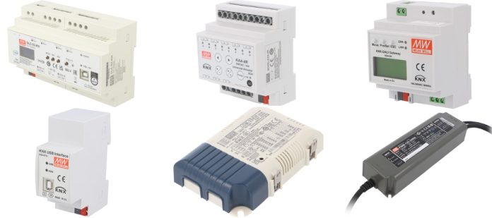 EXTENDED ASSORTMENT OF MEAN WELL PRODUCTS