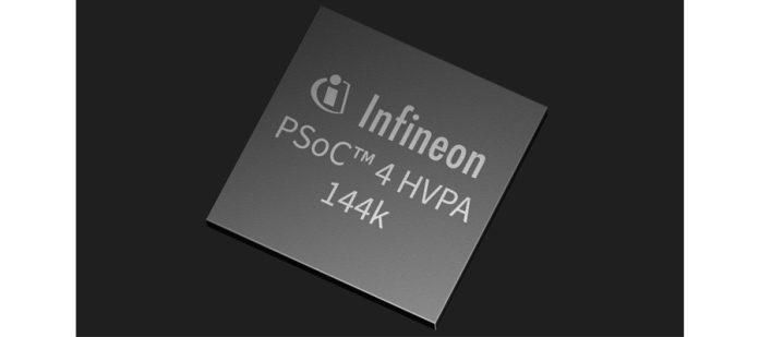 Infineon introduces PSoC 4 HVPA-144K microcontroller